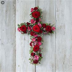 2&#39; Red and Pink Cross