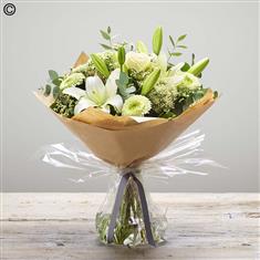 Sympathy hand-tied florists choice 