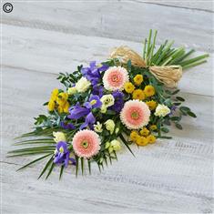 Lemon,peach and Blue Sheaf